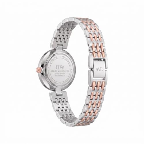 Daniel Wellington Round 26mm Rose Gold-Tone Dial Analog Women Watch - DW0DL0900