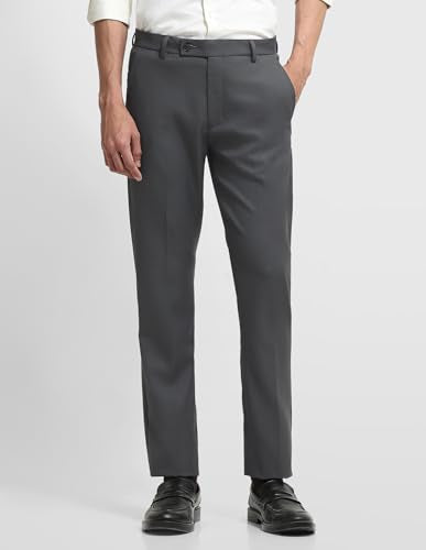 Arrow Men's Heathered Jackson Super Slim Fit Trousers