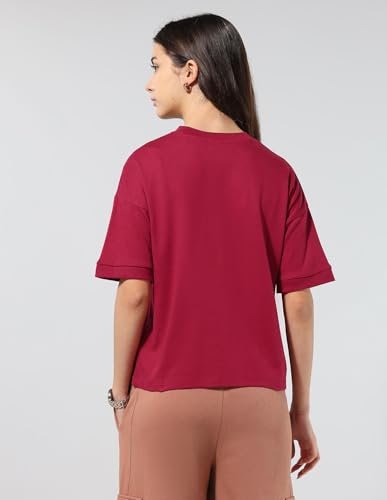 U.S. POLO ASSN. HIGH Neck Boxy Crop TEE