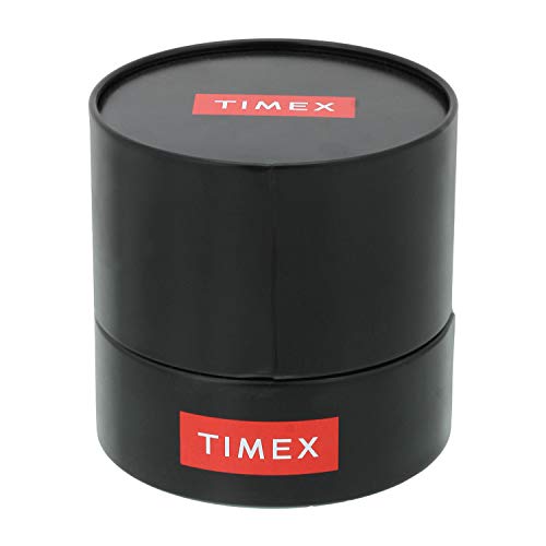TIMEX Classics Analog Watch for man with Black Round Dial & Gold Stainless Steel Bracelet Band Water Resistant Men's Wrist Watches - TW0TG6504