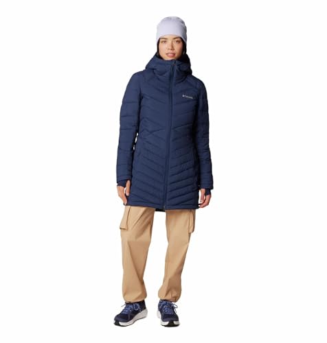 Columbia Womens Joy Peak II Mid Jacket, Collegiate Navy, M