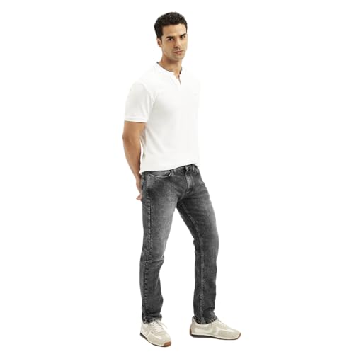 Levi's Men's 511 Grey Slim Fit Mid Rise Jeans