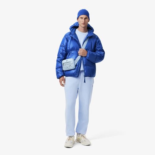 Lacoste Men's A-Line Coat (BH2889_Blue_HJM_50)