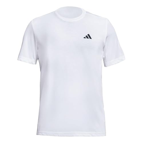adidas Men M Fr T Casual T-Shirts, White, X-Large