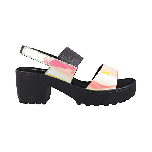 Metro Women Orange Sandals EU/34 UK/2, (33-977)