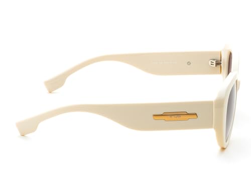 IRUS Women Oval sunglasses | 100% UV protection | Small Size | Brown Gradient Polycarbonate lens