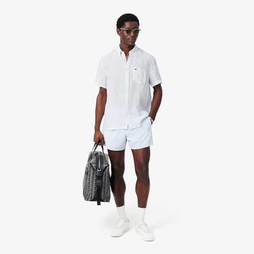 Regular Fit Short Sleeved Linen Shirt