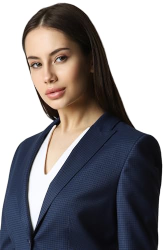 Van Heusen Women's Blazer (VWBZCRGF174592_Navy