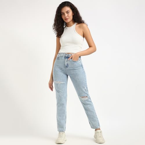 Calvin Klein Jeans Women's Slim Jeans (J2244481AA Blue