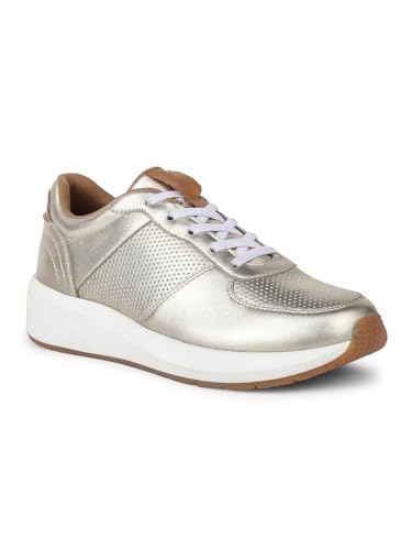 Hush Puppies Women Casual Lace Up Shoes - Gold (6Uk)