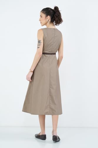 Annabelle by Pantaloons Womens Dress_SS26WWANDNJ00096G83A170_Dark Beige_2XL