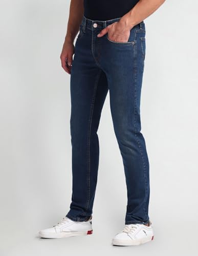 U.S. POLO ASSN. Men's Skinny Jeans (UDJENO1628_Blue