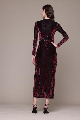 Label RITU KUMAR Red Oriana Bodycon Dress