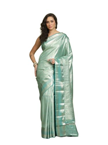 Meena Bazaar Women's Art Silk Saree | Elegant Designer Silk Saree | Soft Lightweight Traditional Ethnic Saree for Wedding, Festival, Party & Special Occasions