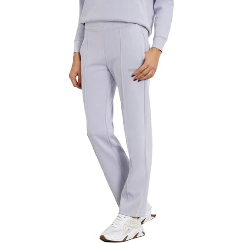 GUESS Purple Mid Rise Faux Suede Ankle Trouser for Women