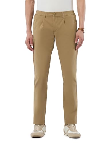 U.S.Polo ASSN. Men's Straight Casual Pants (USTRO159D_Khaki