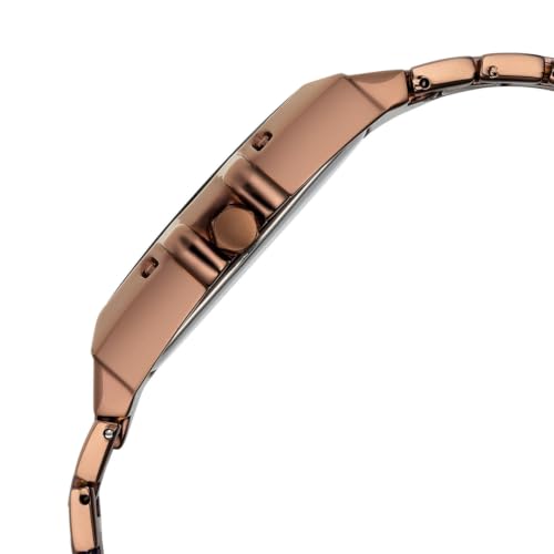 Fastrack Vyb Challenger Quartz Analog 3 Hands Brown Dial Brown Alloy Strap Watch for Guys - FV30023QM04W