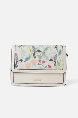 Women White Print Casual Sling Bag