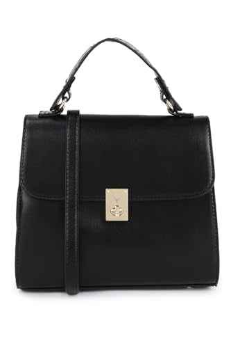 Allen Solly Women Black colour Hangbag_AHBGFRGBS02468 Size-23 * 13 * 20cm