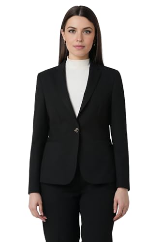 Women Black Solid Blazer