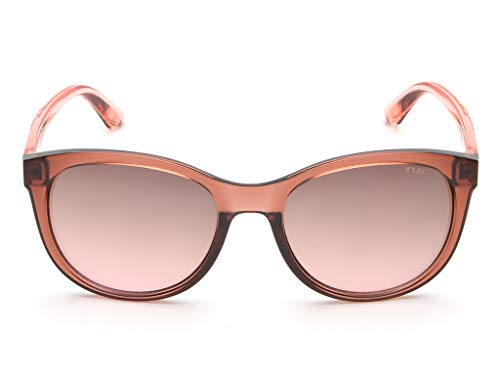 IRUS Gradient Square Women's Sunglasses - (IRS1018C3SG|55|Brown To Purple Gradient FM Color Lens)