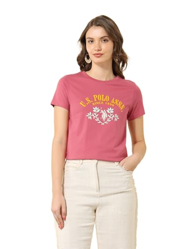 U.S. POLO ASSN. Women's Regular Fit T-Shirt (UWSS25TSH253