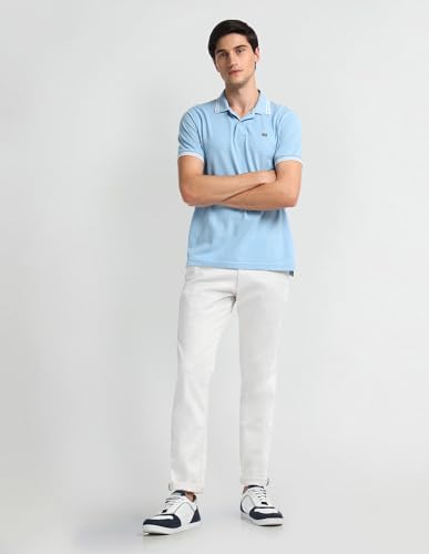 Arrow Men's Slim Casual Pants (ASAHTR2481_White