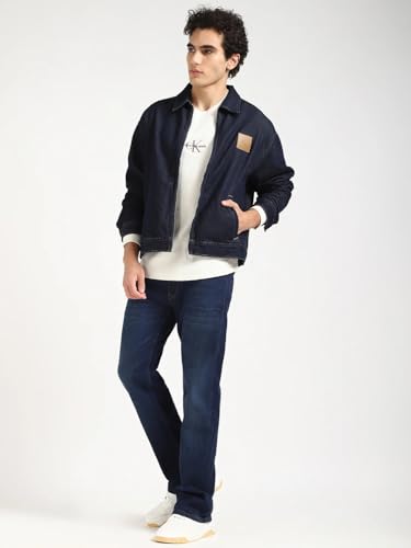 Solid Relaxed Fit Cotton Jacket