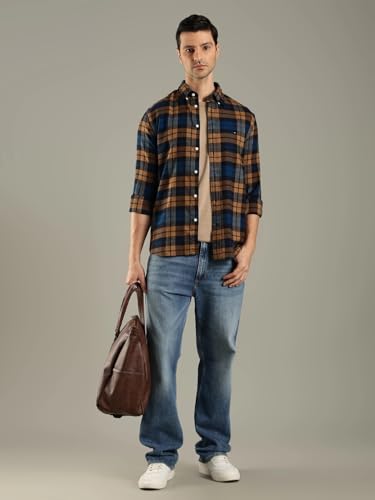 Checks Regular Fit Cotton Shirt