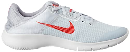 Nike Womens W Flex Experience RN 11 NN Pure Platinum/LT Crimson-Wolf Grey Running Shoe - 6 UK (DD9283-007)