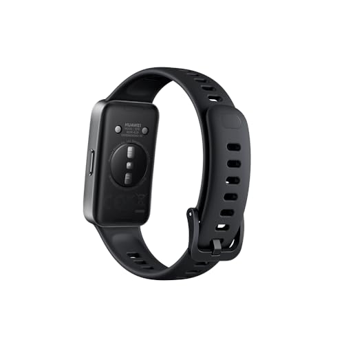 HUAWEI Band 10 Smartwatch with AI-Powered Fitness Monitoring, Pro-Level Sleep Analysis, Emotional Wellbeing Assistant,Streamlined Metallic Design,Fast Charging,iOS Android (Band 10, Strap Black)