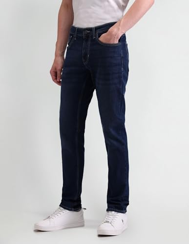 U.S. POLO ASSN. Men's Slim Jeans (UDJENO1826_Blue