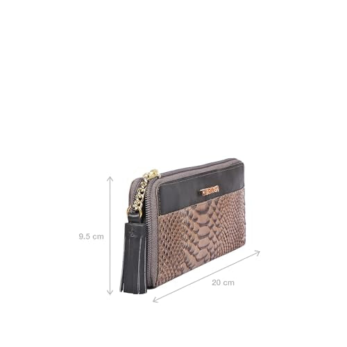 Hidesign Women's Leather Zip Around Wallet