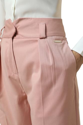 Allen Solly Women's Regular Casual Pants (AHTPERGB826626_Pink