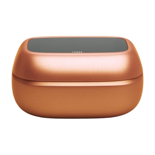 JBL New Live Beam 4 TWS with Smart Charging Case, Hi-Res Audio, True Adaptive Noise Cancelling 2.0, 6-Mic Perfect Calls 2.0, Personi-Fi 3.0, BT 6.0, LE Audio,Auracast, Up to 48H Playtime, IP55, Orange