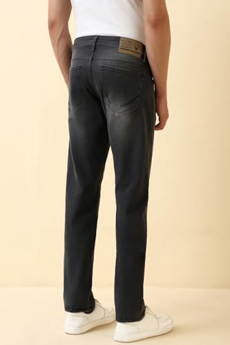 Men Charcoal Dark Wash Jeans