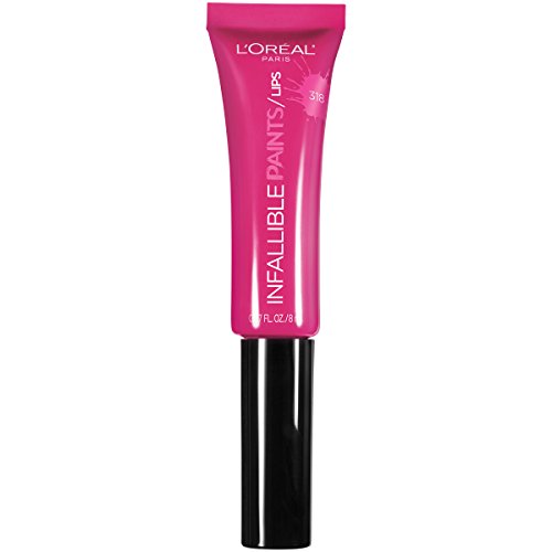 L'OREAL PARIS Matte Infallible PAINTS/LIPS, [Fearless Fuschia, 0.27 fl. oz.]