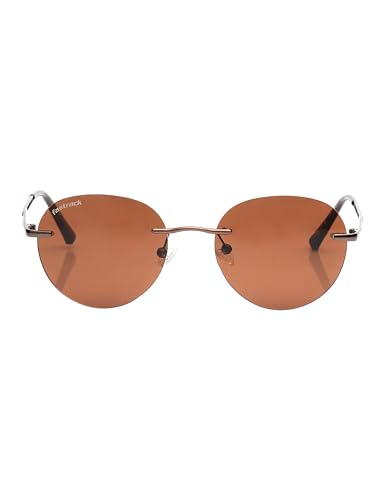 Fastrack Sunglasses |ROUND Brown |UV protected | Medium