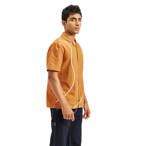 Levi's Men's Relaxed Fit Shirt (004JJ-0023_Brown