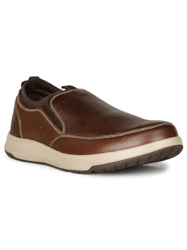 Hush Puppies Men Casual Slip on Shoes - DARK BROWN 10 (UK) (8554108)
