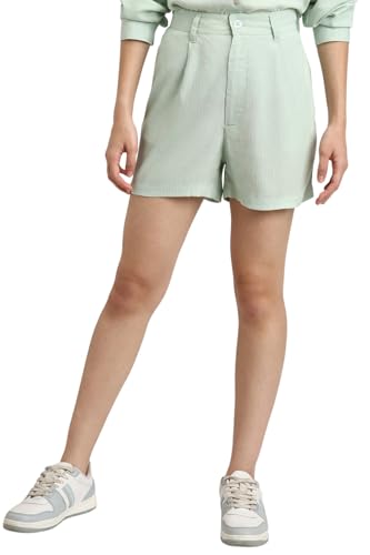 FOREVER 21 women's Bermuda Shorts (FWS24CSRF0006_Green