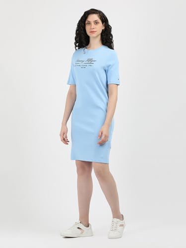 Tommy Hilfiger Womens Blue Color Dress (XS)