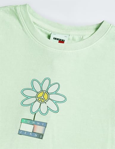 Tommy Hilfiger Womens Green Color T-Shirt (M)