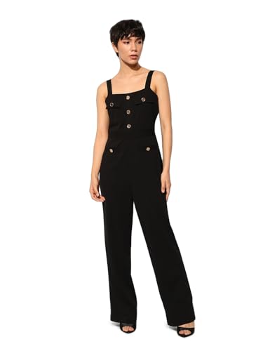 ONLY Women Regular Fit Black Jumpsuit