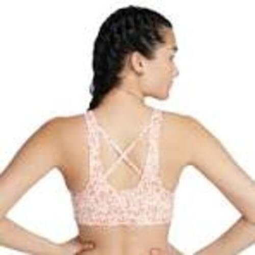 Nike Women's Polyester Wire Free Modern Push-Up Sports Bra (DM0666-610_Atmosphere/White_XS)