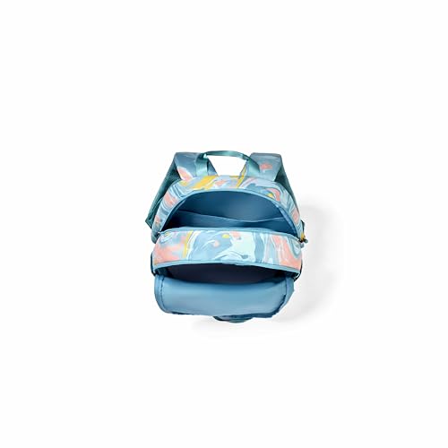 American Tourister Fleek | 32 Ltrs | 2 Compartments | Bottle Pocket | Ergonomic Padded Back Panel & Shoulder Straps | High School Backpack | 1 Year International Warranty | Greyish Blue