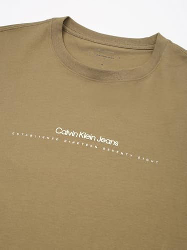 Calvin Klein Men Olive T Shirt