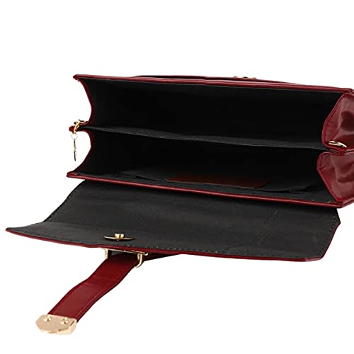 ACCESSHER stylish trendy Maroon Solid Sling Bag for girls and women
