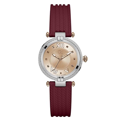 GC CableChic 32 mm Rose Gold Dial Women Analog Watch- Z24005L3MF