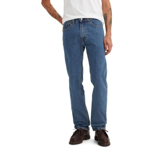 Levi's Men's 505 Regular Fit Jean, Medium Stonewash, 29x30